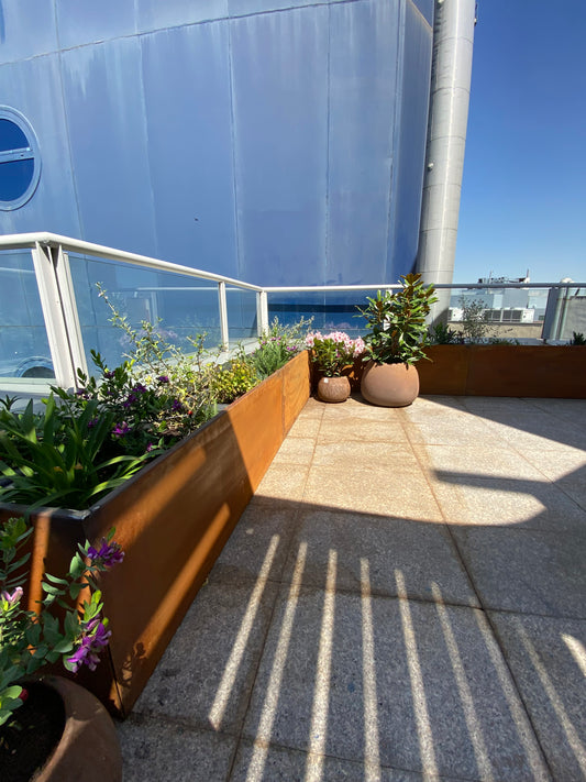 Un Oasis de Belleza Duradera: El Acero Corten en la Arquitectura y el Paisajismo