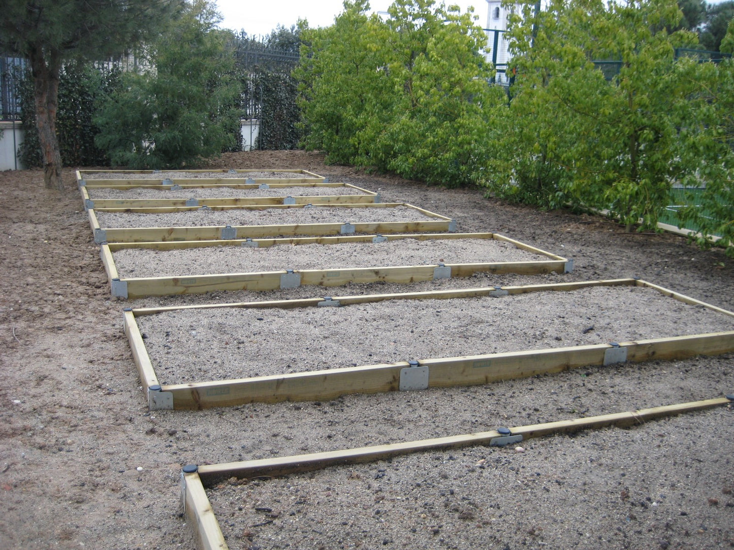 Cama elevada de cultivo 