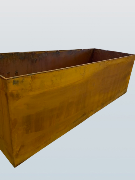 Jardinera acero corten a medida