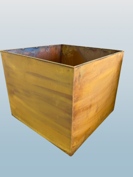 Jardinera acero corten a medida