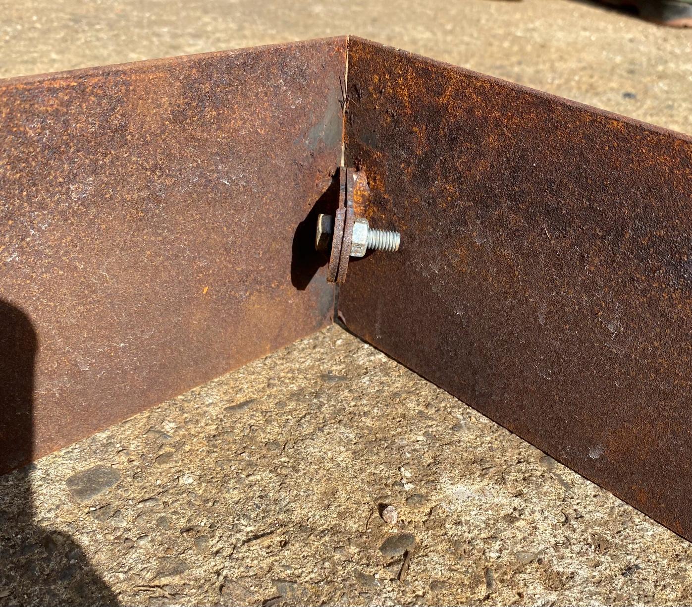 Alcorque acero corten