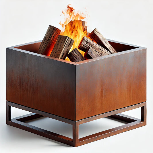 Braseros de Acero Corten a Medida