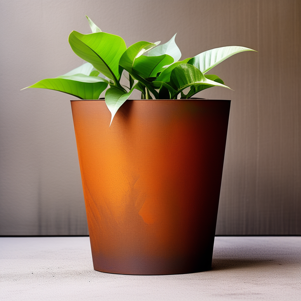 Jardinera acero corten a medida