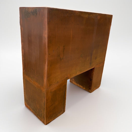 Jardinera de acero corten a medida